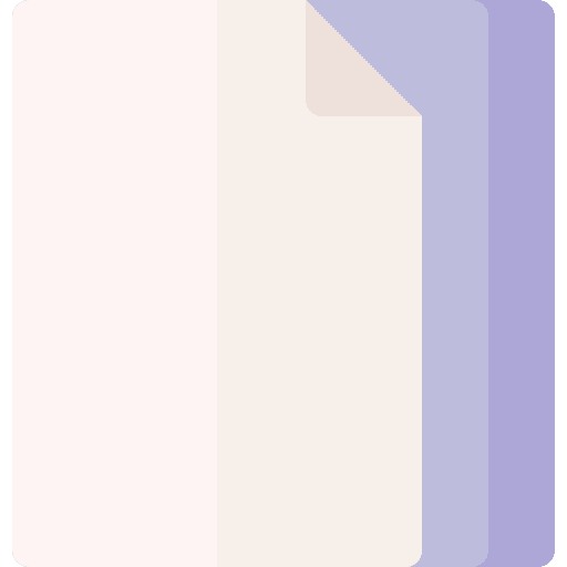 File sheet paper office material icon