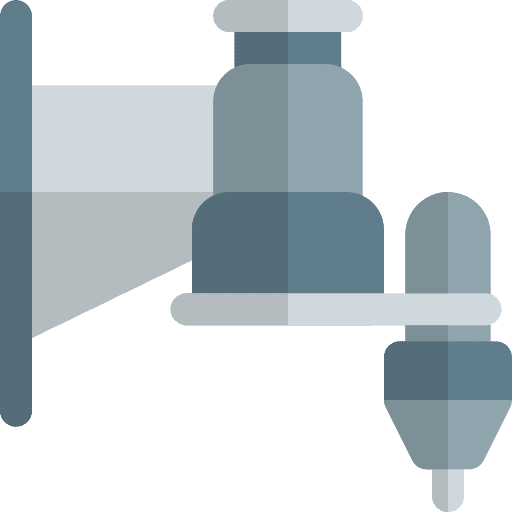 Cutting device cutter robotics factory icon