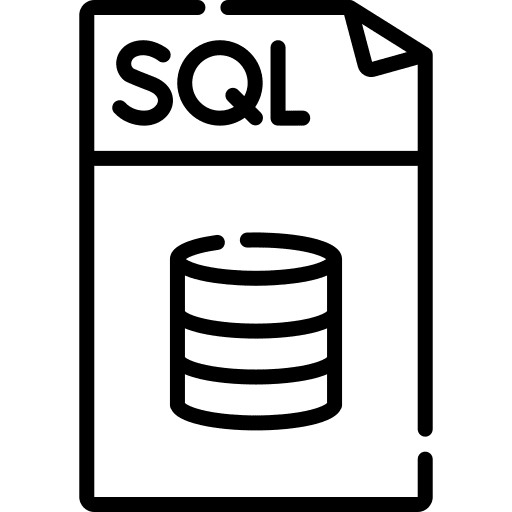 Sql document sql archive icon