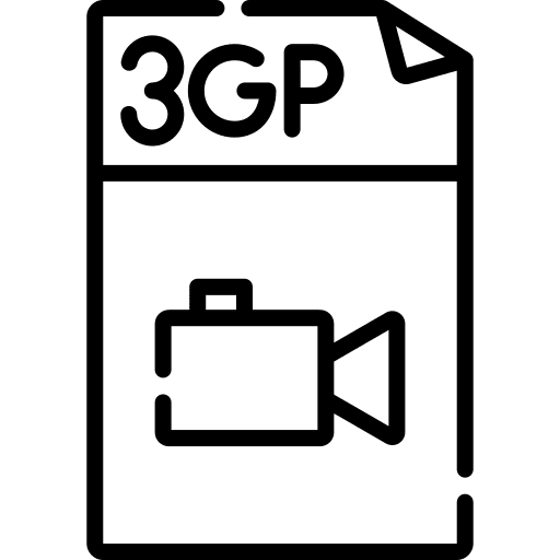 3gp archive file extension icon