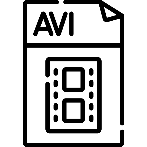 Avi file avi document icon