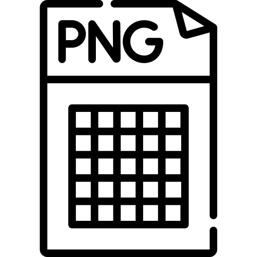 Png archive extension files and folders icon