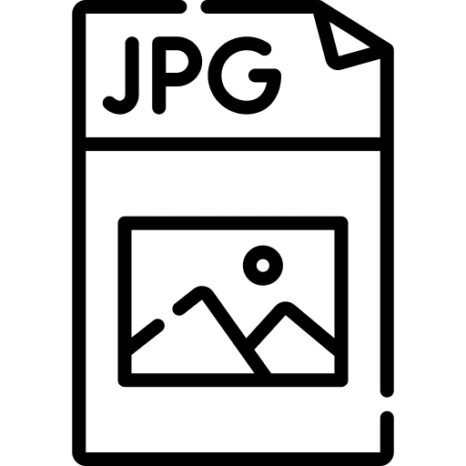 Jpg extension file archive icon