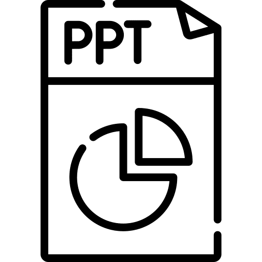 Ppt document ppt file icon