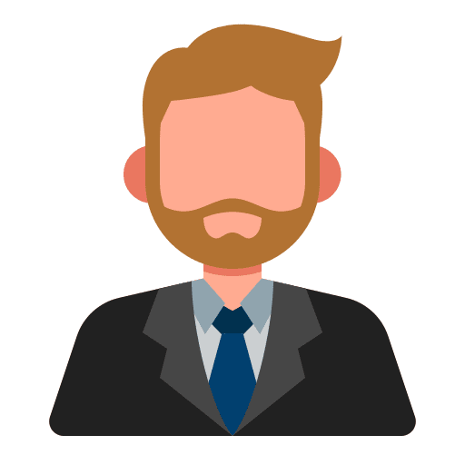 Man beard personal profile icon