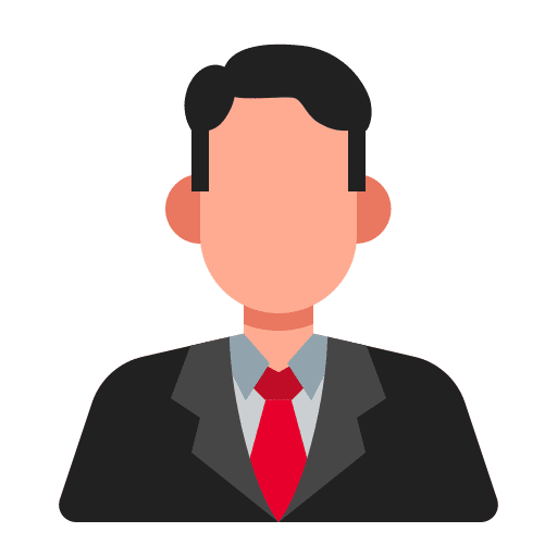 Man business personal avatar icon