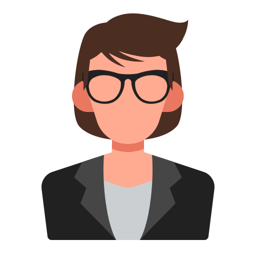 Woman avatar businesswoman profile icon