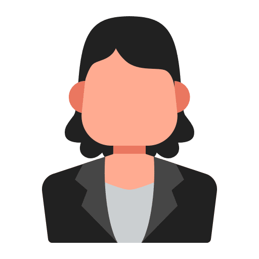 Woman businesswoman avatar personal icon