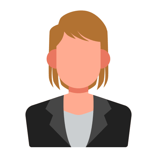 Woman profile people businesswoman icon