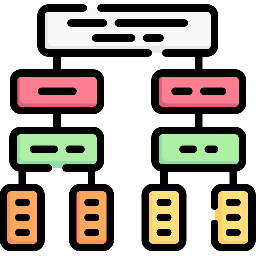 Flow chart flow chart business presentation icon