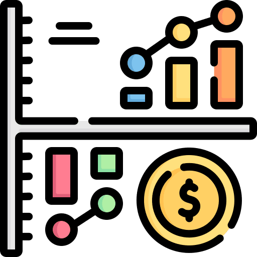 Bar chart statistics bar chart profit icon