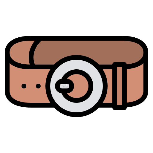 Belt woman fashion accessories icon