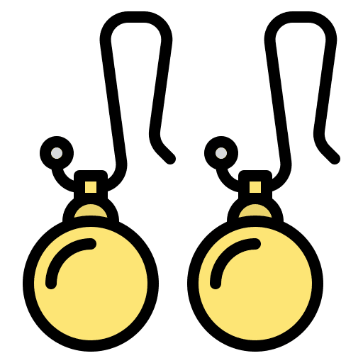 Earings earings wearing accessories icon