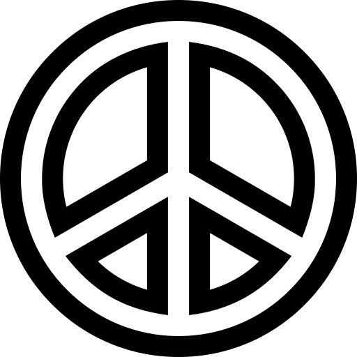 Peace symbol peace symbol shapes and symbols hippie icon