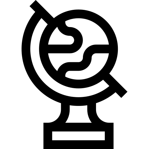 Globe earth worldwide world astronomy icon