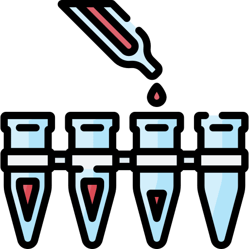 Blood sample blood sample chemistry blood tube icon