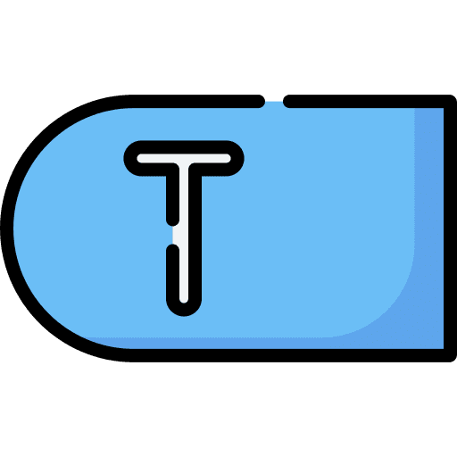 Thymine education molecule chemical icon