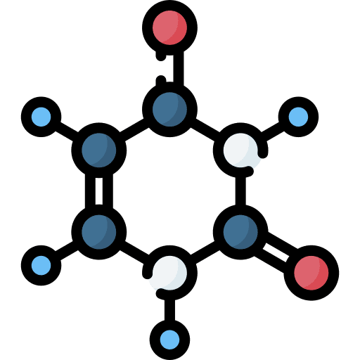 Uracil molecule dna education icon