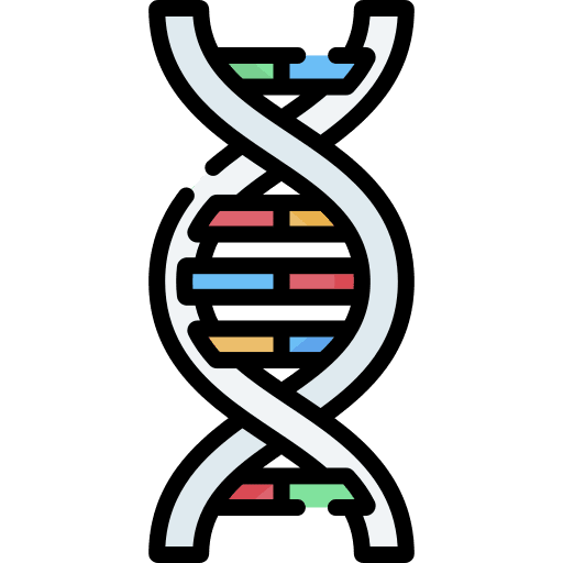 Dna education science dna icon