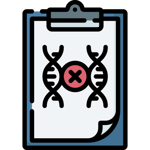 Dna test report education dna icon