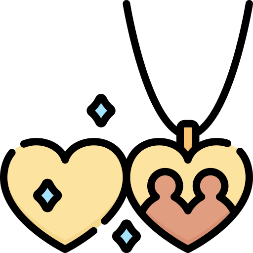 Locket love accessory locket icon