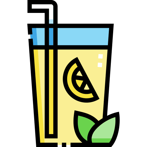 Lemon tea refreshment juicer lemon icon