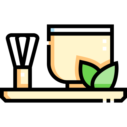 Matcha tea matcha drink traditional icon
