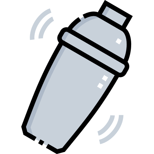 Shaker pub bar cocktail icon