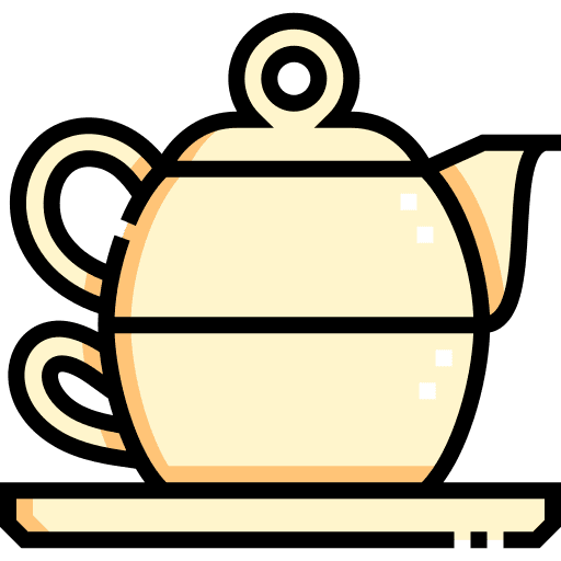 Teapot food and restaurant tea teapot icon