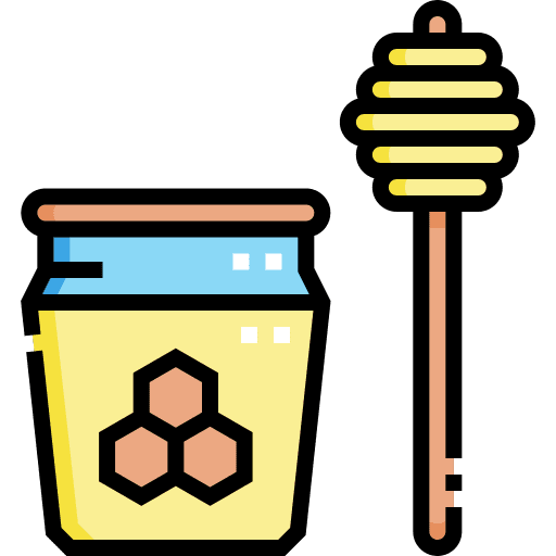 Honey honeycomb conserve honey icon