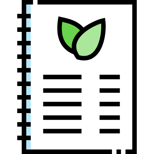 Menu menu coffee shop herbs icon