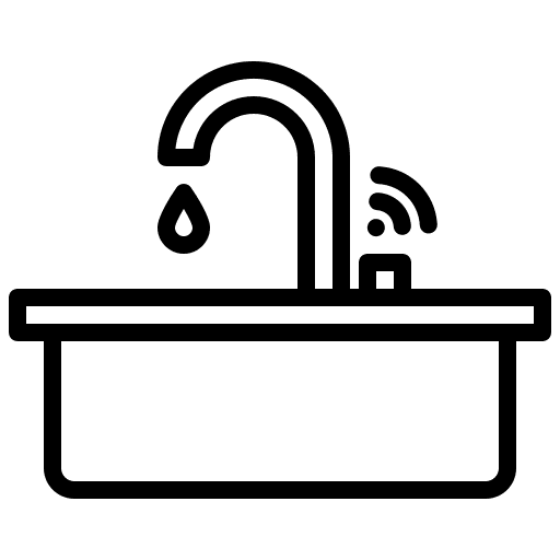 Sink electronics wash basin sink icon