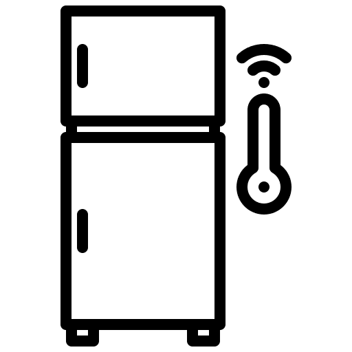 Fridge refrigerator smart fridge fridge icon