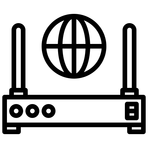 Router internet of things electronics wifi icon