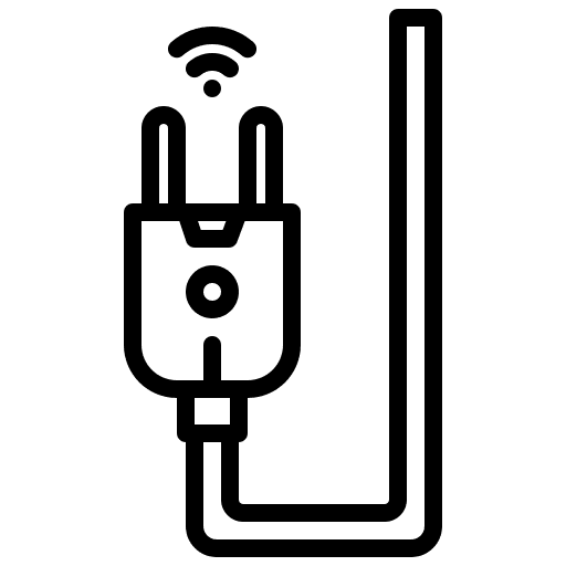 Plug electronics plug home automation icon