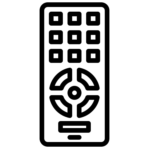 Remote remote smart house control icon