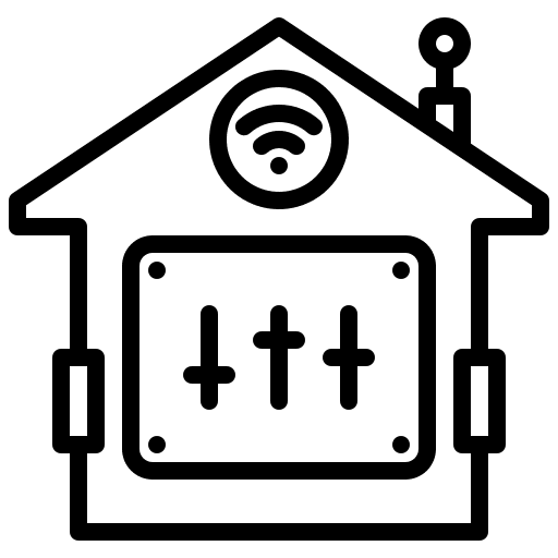 Setting technology smart home icon