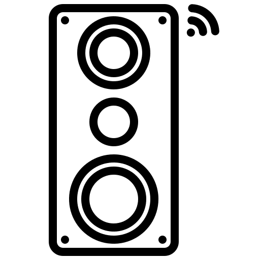 Speaker home automation speaker smart home icon