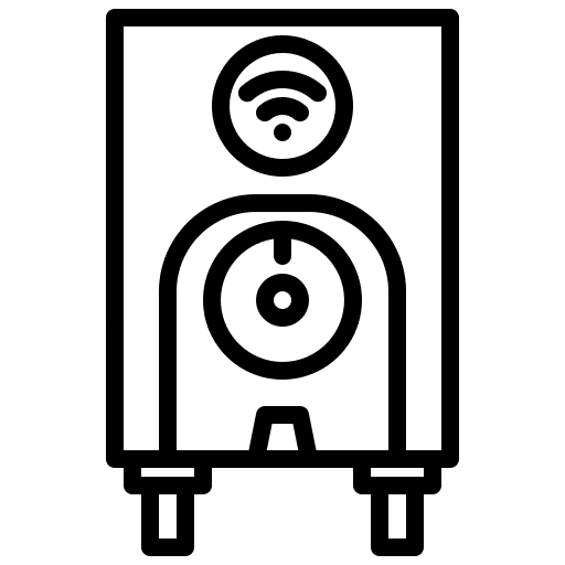 Water heater smart home home digital icon