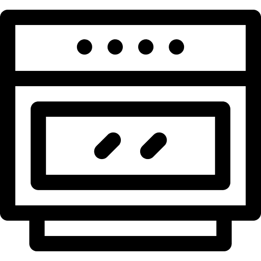 Oven appliance cook kitchen icon