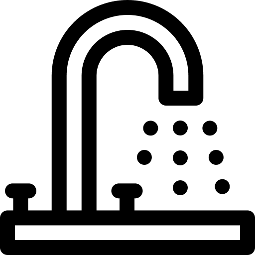 Tap faucet bath bathroom icon