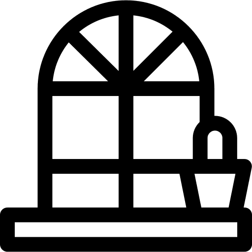 Window window glass plant icon