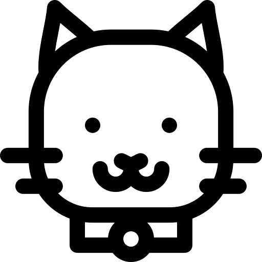 Cat animals mammal domestic animals icon