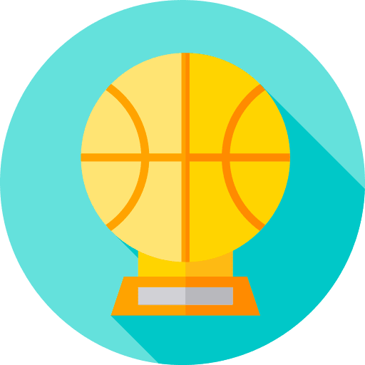 Basketball trophy basketball trophy sports and competition sport icon