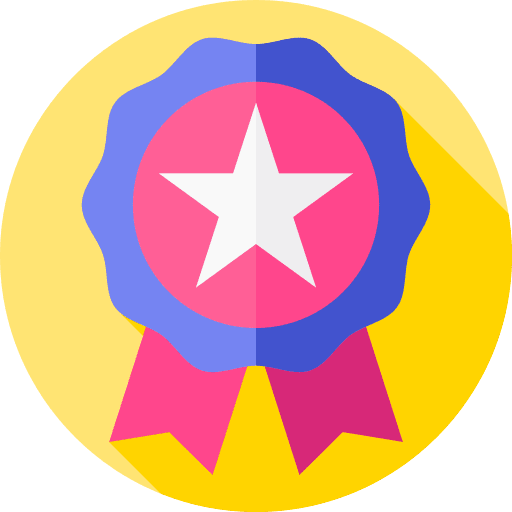 Medal winner sports and competition seo and web icon