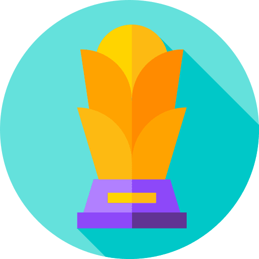 Trophy cup champion competitive icon