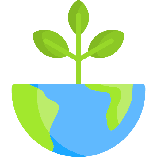 Ecology geography planet ecology and environment icon