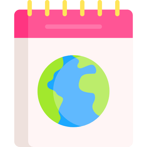 Earth day earth day event organization icon