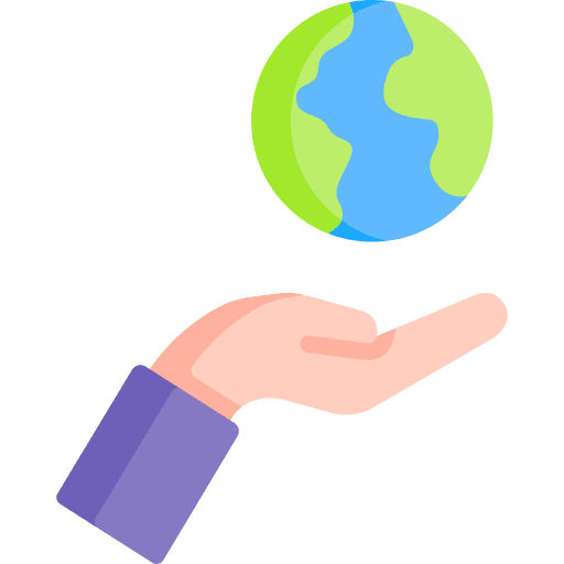 Earth day earth earth day hand icon