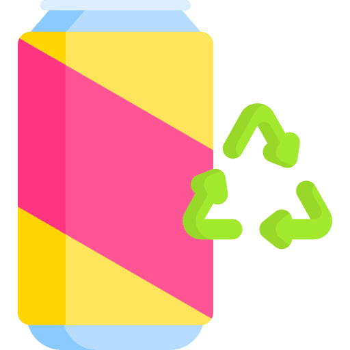 Recycle ecology and environment recycle bin waste icon